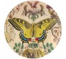 Yellow and Blue Papillon Plate